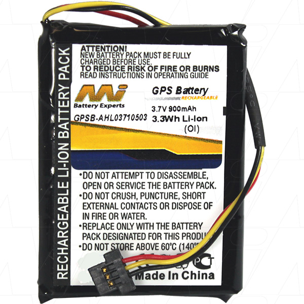MI Battery Experts GPSB-AHL03710503